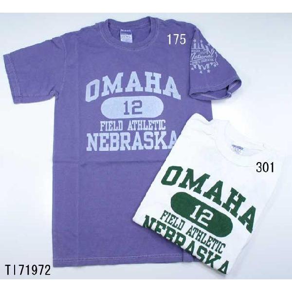TAILOR TOYO 東洋 IK71972-3 半袖ピグメントプリントTシャツ : casual 