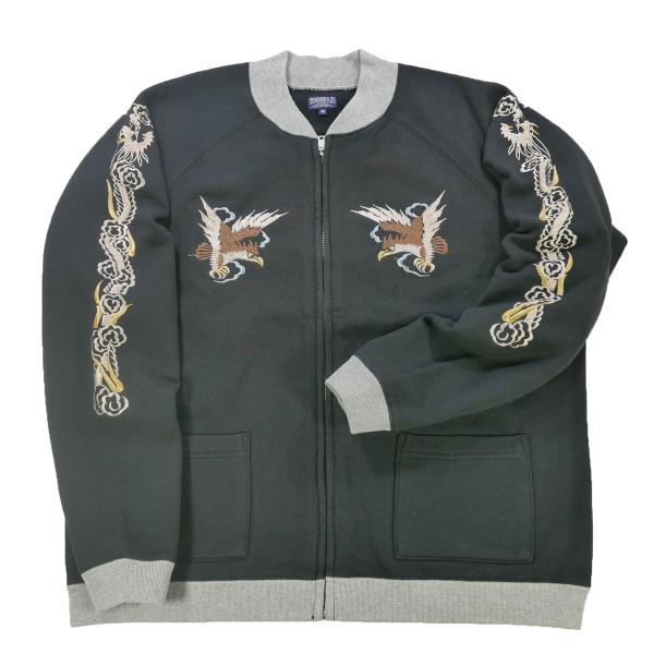 TAILOR TOYO テーラー東洋 TT69474 SUKA ZIP SWEAT EMBROIDERED