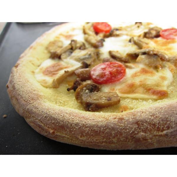 ポルチーニと色々きのこピッツァ/みちのくナポリピッツァ/冷凍ピザ２０ｃｍきのこが薫る♪