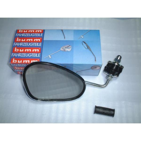 ベスパ Vespa キドニー リバー Bumm ミラー 左 レッグシールド