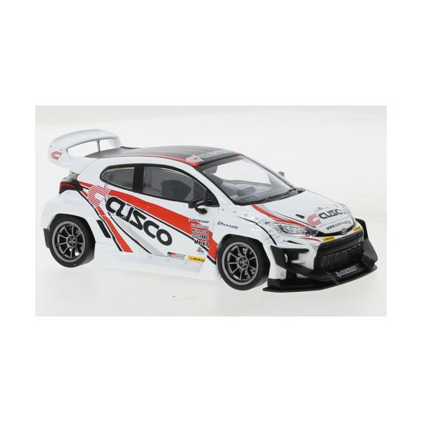 1/43 トヨタ ヤリス IXO Toyota GR Yaris Pandem white RHD 2022 1:43