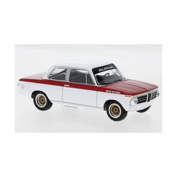 1/43 アルピナ 赤 白 ホワイト レッド IXO BMW Alpina 2002 Tii white