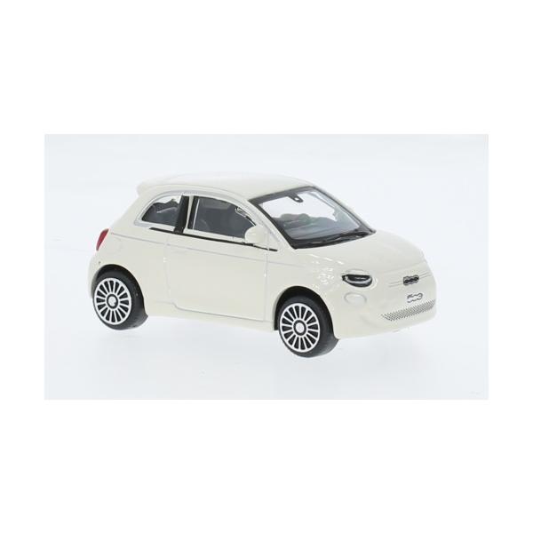 1/43 フィアット 白 ホワイト Fiat 500e white 2021 Bburago 1:43 梱包