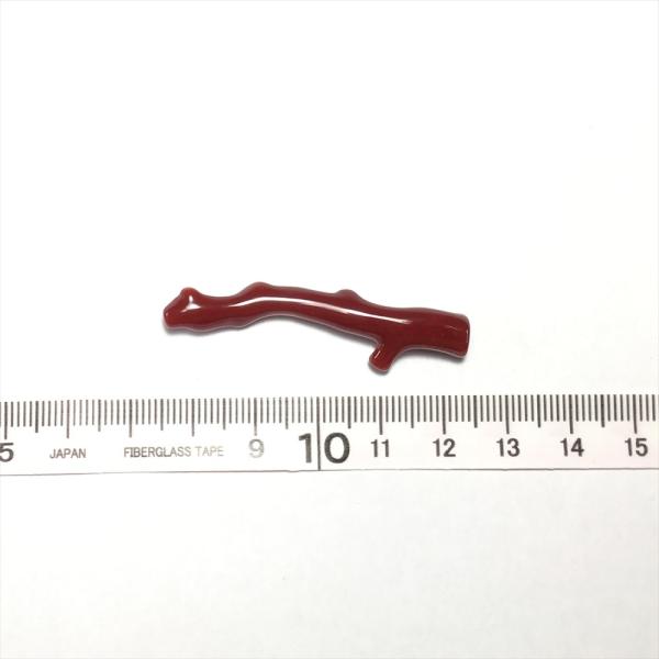タ*キ様 天然赤珊瑚 枝ルース 約10cm 高知県産　#ー02 タ*キ様 天然赤珊瑚 枝ルース 約10cm 高知県産 #ー02 - メルカリ