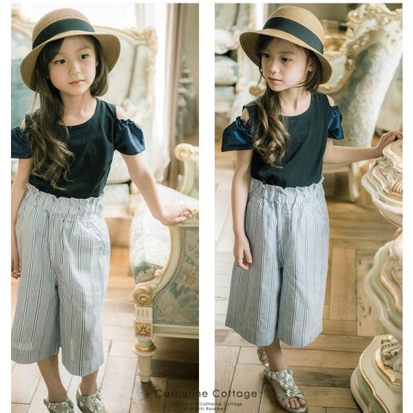 子ども服 女の子 肩見せ上品tシャツ 半袖 カットソー 100 110 1 130 140 Cm Yup6 Buyee Buyee บร การต วกลางจากญ ป น ซ อจากประเทศญ ป น