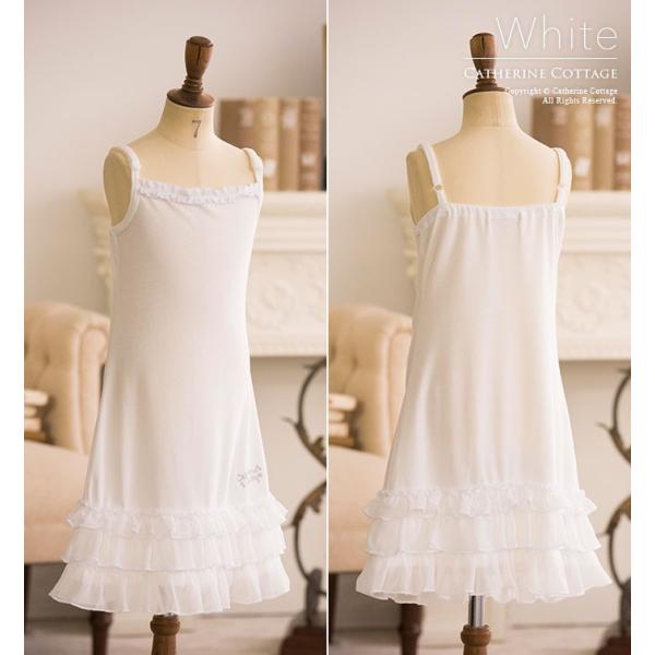 裾フリルワンピースキャミソール キッズ 白 黒 子供ドレス ワンピースに合わせて 女の子 ペチコート Tak Buyee Buyee 日本の通販商品 オークションの代理入札 代理購入