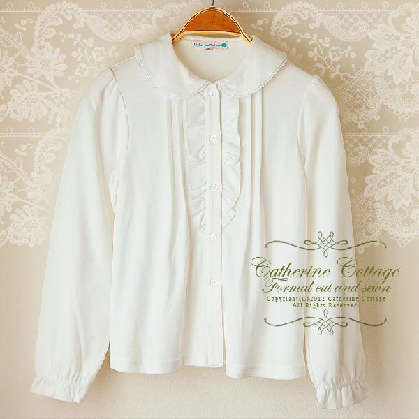 長袖ブラウス 女の子 子供服 丸襟フリルスムースカットソー 子供 フォーマル 100 165cm Yup6 Buyee Buyee 提供一站式最全面最專業現地yahoo Japan拍賣代bid代拍代購服務 Bot Online