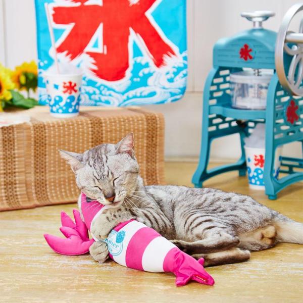 ペティオ ひんやりけりぐるみ HNY エビ イチゴ