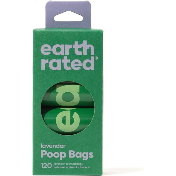 earth rated ペット用 エチケット袋 120枚入 ラベンダーの香り