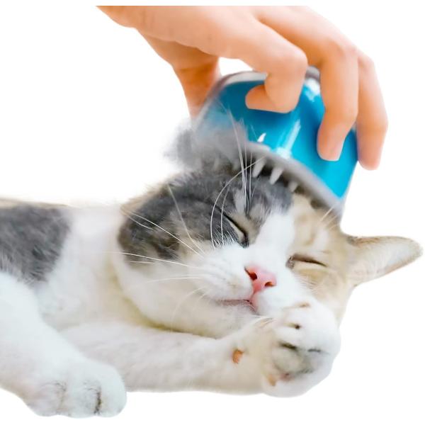 猫ちゃんへの至高のご褒美！夢見ごこちの極上エステブラシ「ご褒美エステ」を猫ちゃんに！夢見ごこちへと誘うまるで魔法のような感覚「しっかり毛が取れ」「ペコッと後処理」ブラッシング性能も抜群猫ちゃんが自ら寄って来る！あなたと猫ちゃんだけのリラクゼ...