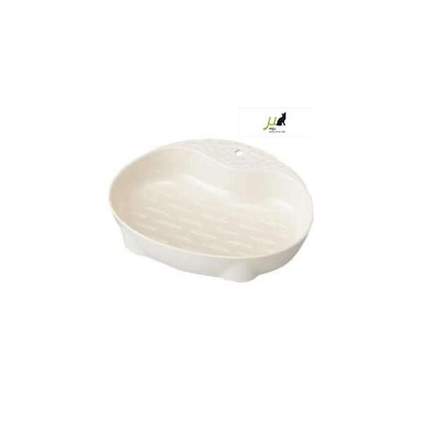 他サイト： エイムクリエイツ ミュー ネコにやさしい食器 アイボリー Sの商品画像