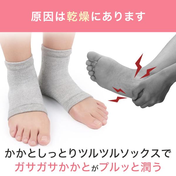 かかとガサガサ かかとひび割れ痛い レディース 踵 保護 かかと 角質ケア ひび割れ かかとケア 靴下 かかとが痛い ひび割れ 原因 代購幫