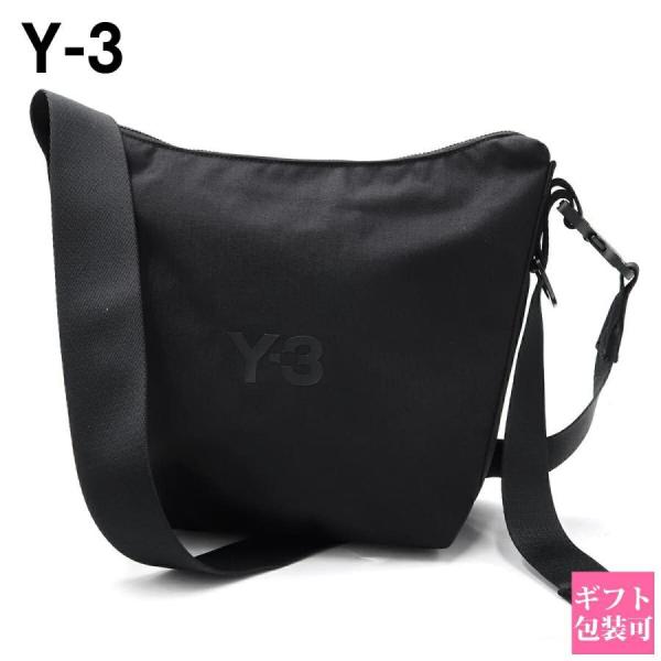 Y-3 ボディバッグ 着脱可能 2WAY ショルダーバッグ ブラック ロゴ Y-3 ワイスリー X BODY SMALL JW6216 クロスボディバッグ ボディバッグ
