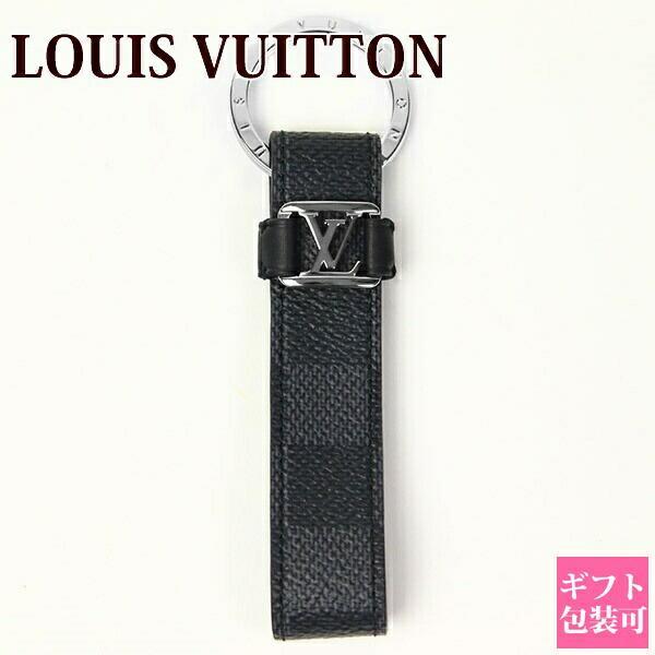 ルイヴィトン LOUIS VUITTON キーホルダー キーリング ダミエ・グラ