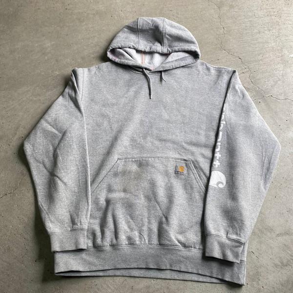 Carhartt カーハート ワンポイントロゴ 袖プリント プルオーバー