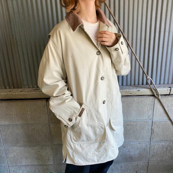 エルエルビーン ロングコート ライナー付き ベージュ サイズS*TB875