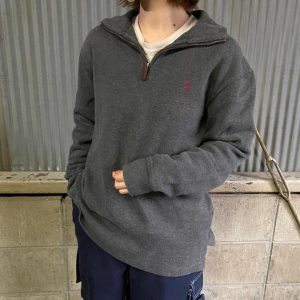 POLO Ralph Lauren ポロ ラルフローレン ハーフジップ リブ