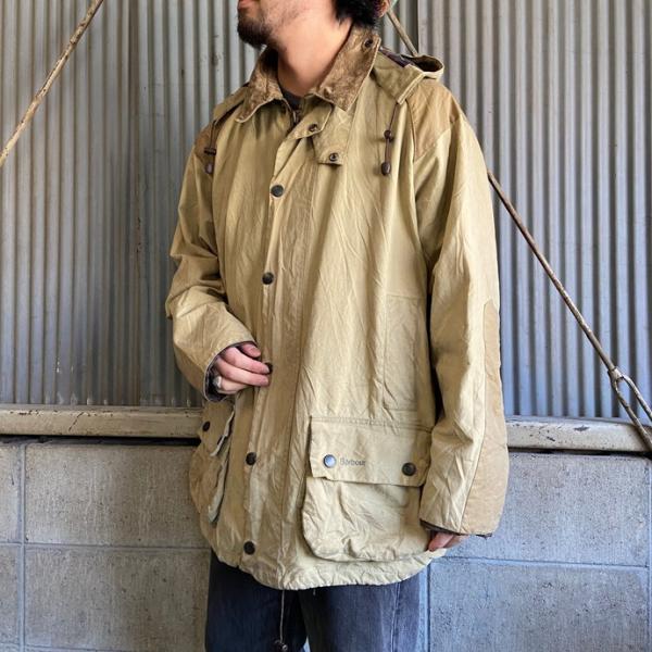 Dead stock バブアー ヴィンテージ ビューフォート オイルドジャケット-