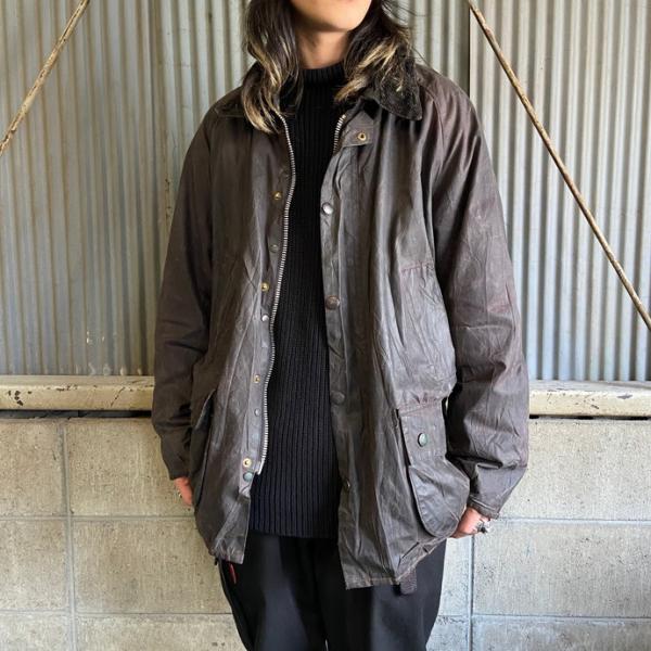 Barbour BEDALE ブラック c48 97年製 バブアー ビデイル