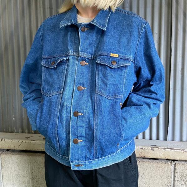 70〜80年代 RUSTLER ラスラー デニムジャケット メンズM :c230313121