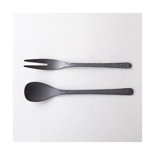 槌目 黒 ティースプーン 二股フォーク ステンレス カトラリー 日本製 おしゃれ Buyee Buyee Japanese Proxy Service Buy From Japan Bot Online