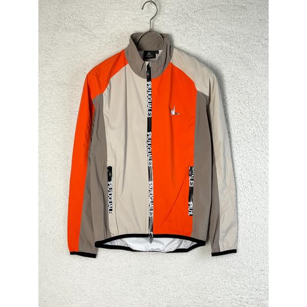 1PIU1UGUALE3 GOLF×戸賀敬城 RAGLAN CRAZY WIND BREAKER ラグラン