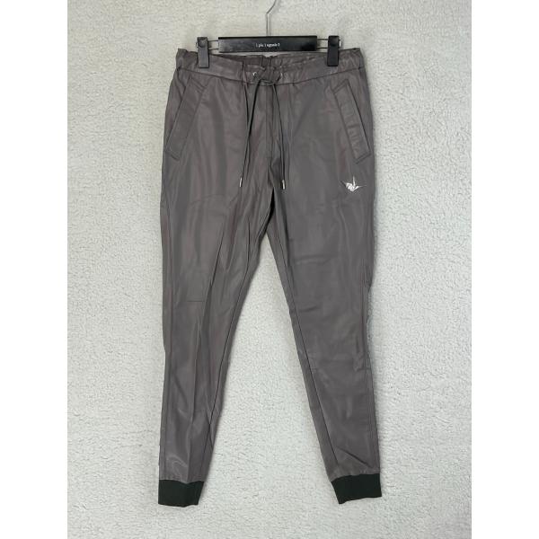 1PIU1UGUALE3 GOLF RIB PANTS リブパンツ 未使用 3 グレー : トレスト