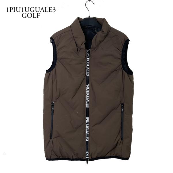 メンズウェア 1PIU1UGUALE3 GOLF DOWN VEST 1PIU1UGUALE3 GOLF ウノピゥウノ ゴルフ DOWN VEST ダウンベスト