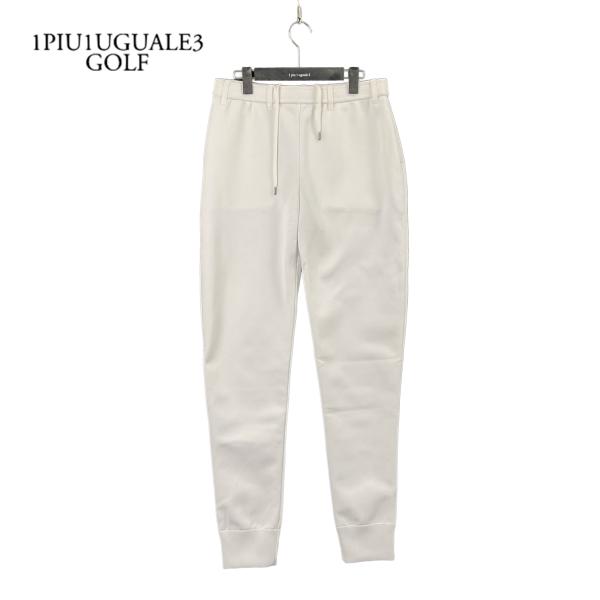 新品】 1PIU1UGUALE3 GOLF ウノピゥウノ KNIT RIB PANTS リブパンツ