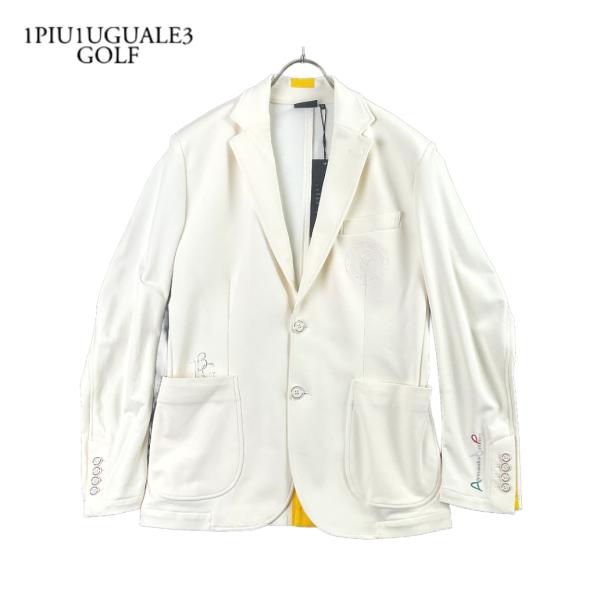 【美品】1PIU1UGUALE3 GOLF テーラードジャケット　デルピエロ 1PIU1UGUALE3 GOLF × アレッサンドロデルピエロ ADP PLAYABLE JACKET