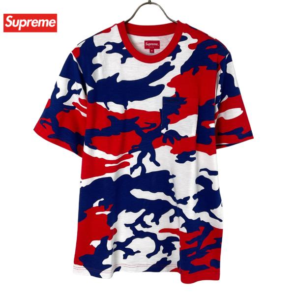 Supreme シュプリーム S／S Pocket Tee 22SS カモフラ ポケット T