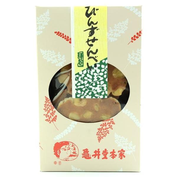 神戸銘菓 びんずせんべい １６枚入 神戸土産 焼菓子 和菓子 亀の井亀井堂本家 せんべい 煎餅 ギフト プレゼント 常温 お菓子 敬老の日