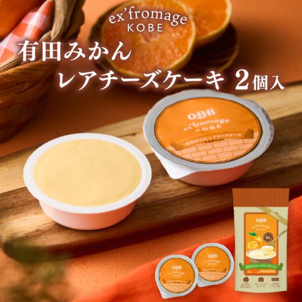 Q・B・B 有田みかんレアチーズケーキ 2個入 エクスフロマージュ神戸