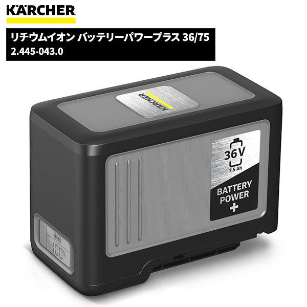 ケルヒャー（KARCHER） リチウムイオン バッテリーパワープラス 36/75