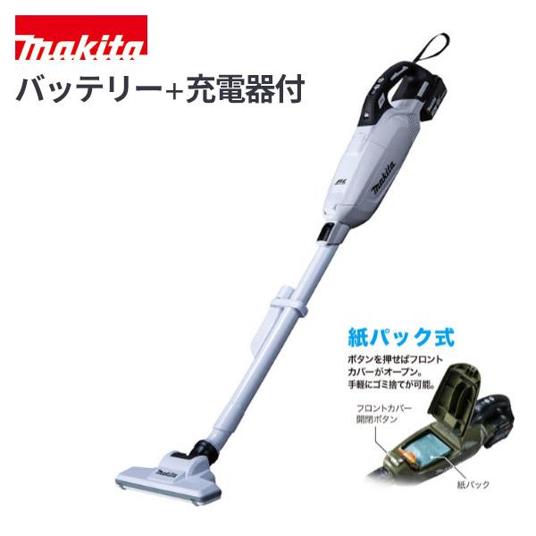 マキタ 18V充電式クリーナー 紙パック式 ワンタッチスイッチ マキタ 18V充電式クリーナー 紙パック式 ワンタッチスイッチ