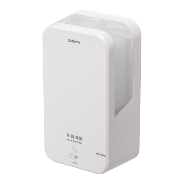 サラヤ SARAYA ノータッチ式ディスペンサー UD-1200A-W アルコール 消毒剤 噴射タイプ 42191
