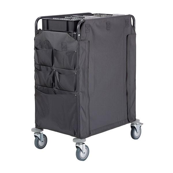テラモト（TERAMOTO） ホテルリネンワゴンM グレー DS-573-020-5