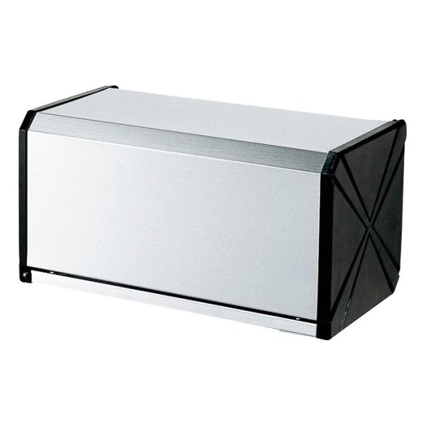 清潔感のあるステンレス製ケース。ホテルのトイレに型番：YE-02L-SAJAN：4903180338450製造販売元：山崎産業株式会社