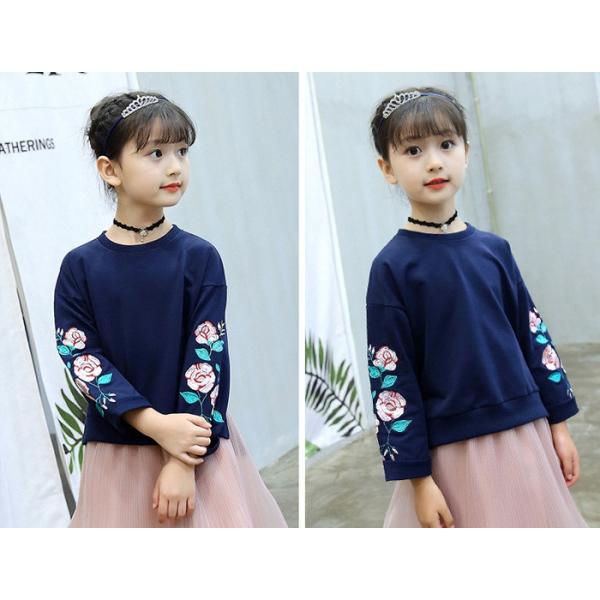 韓国子供服 袖に花刺繍 トレーナー 110cm 1cm 130cm 140cm 150cm 子供服 キッズ ジュニア トップス トレーナー 花 刺繍 長袖 女の子 子供 2 Buyee Buyee 日本の通販商品 オークションの代理入札 代理購入