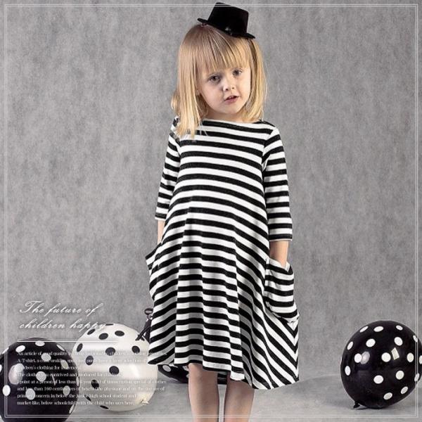韓国子供服 Aライン 7分袖 ボーダー ワンピース 子供服 キッズ ジュニア 女の子 子供 2 Buyee Buyee 日本の通販商品 オークションの代理入札 代理購入