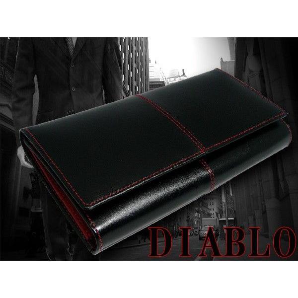 Diablo ディアブロ 長財布 メンズ ブランド 三つ折り長財布 大容量29ポケット ダブルステッチサイフ Wallet ロングラウンドファスナーウォレット送料無料 Ka917 Cccstores 通販 Yahoo ショッピング