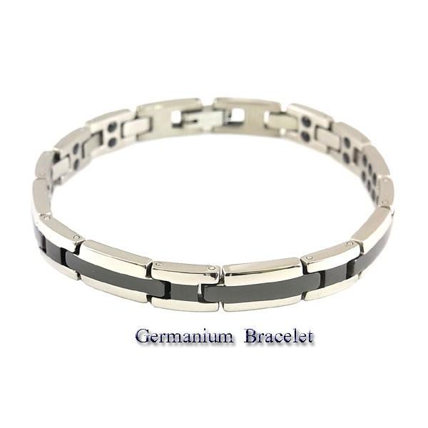 【商品詳細】●状態：新品●特徴：■訳あり　ゲルマニウム　ブレスレット※ゲルマニウムの効果効能につきましては、薬事法に抵触しますので掲載は出来ません。ご理解を賜ります様よろしくお願い致します。●サイズ：19.3cm×0.8cm×0.3cm●材...