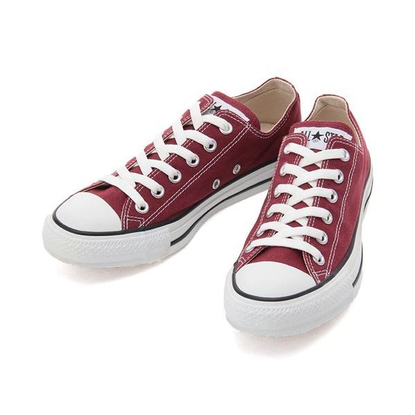コンバース スニーカー オールスター マルーン ローカット メンズ レディースCONVERSE CANVAS ALL STAR OX MAROON 爆買