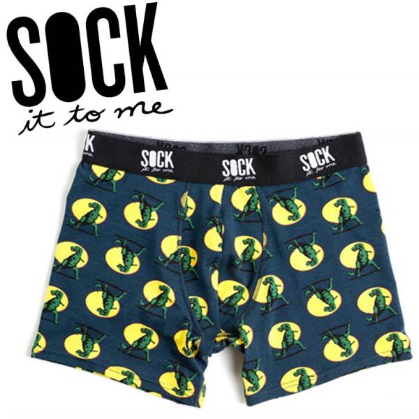 Sock It To Me  ボクサーパンツ メンズ 総柄  アンダーウエア 恐竜 T-Rex 爆買