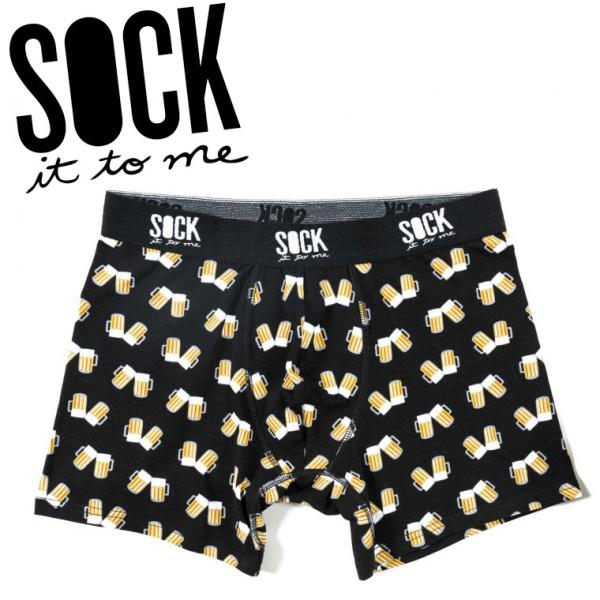 Sock It To Me  ボクサーパンツ メンズ 総柄  アンダーウエア 食べ物 Cheers! 爆買