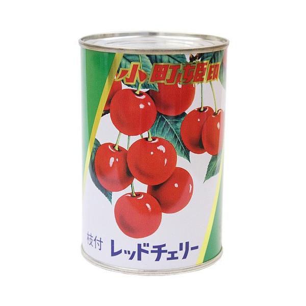 枝付さくらんぼライトシロップづけ。ケーキやパフェ、アイスクリームのトッピングにどうぞ。