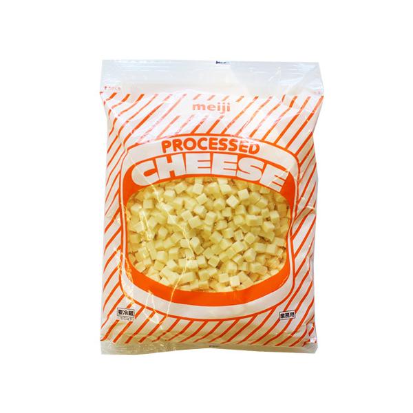 明治ダイスチーズ PキューブM 8mm 1kg プロセスチーズ : ホームメイド