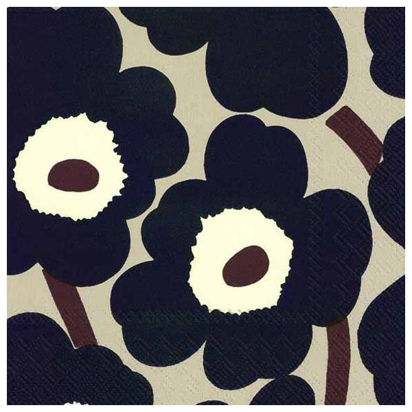 1枚バラ売りペーパーナプキン 18年秋冬 マリメッコ Marimekko Unikko Blue Linen ウニッコ ランチサイズ 北欧 ドリパージュ デコパージュ Buyee Buyee Japanese Proxy Service Buy From Japan Bot Online