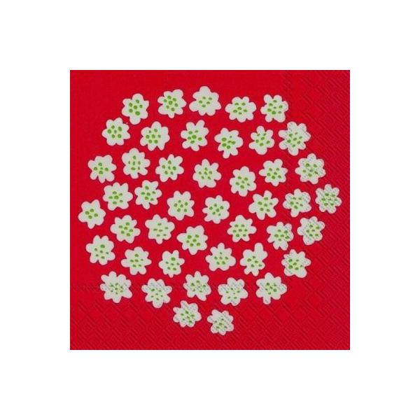 マリメッコ Marimekko ペーパーナプキン Puketti プケッティ 花束 White Red 2枚 北欧 L デコパージュ ドリパージュ Buyee Buyee Japanese Proxy Service Buy From Japan Bot Online