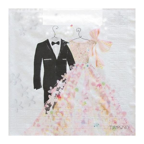 Ppd ドイツ ペーパーナプキン 結婚式 新郎新婦 Bride Groom バラ売り2枚1セット L 133 2427 デコパージュ ドリパージュ Buyee Buyee Japanese Proxy Service Buy From Japan Bot Online